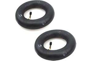 WINGSMOTO 2 Pack Of 200 x 50 (8"x 2") Butyl Rubber Inner Tube with Angled Stem for Razor e100 e200 Schwinn Mongoose Bladeze