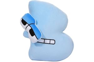 HODOFICE Alphabet Lore Peluche Lettere Alfabeto Plush All 2023 Bambole Dell'alfabeto Plushies Soft Toy Bambini Compleanno Giocattolo Regali Pupazzo per Ragazzi Ragazze Cute Figure Pupazzi Giocattoli Regalo (B)