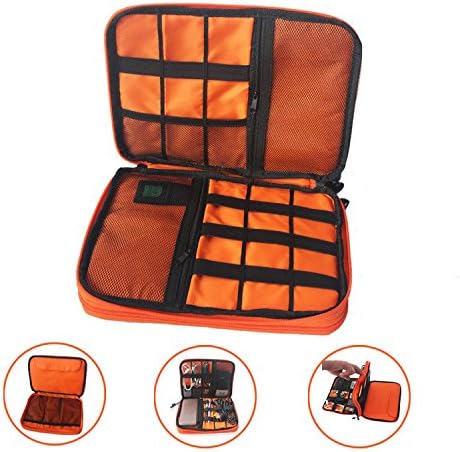 Portable Cable Organizer Travel Electronics Accessories Storage Carry Bag