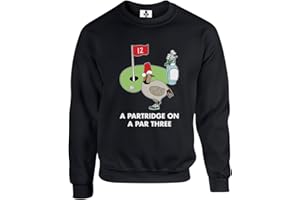 New Spirit Original Partridge On A Par Three Xmas Christmas Unisex Funny Adults Sweatshirt Jumper