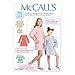 Produktbild McCall 's Mädchen Easy Learn To Sew Schnittmuster 7590 Top, Kleid, Strampler & Shorts