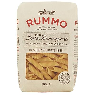 RUMMO Pâte Mezze Penne Rigate N°28 500 g