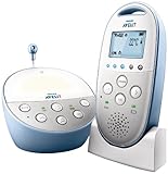Philips AVENT DECT Baby Monitor SCD570/01 with Light, Lullabies and Vibration Alert