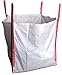 Produktbild (6,35EUR/St.) 4x Big Bag Unbedruckt Entsorgungssack 70x70x90cm SWL 1000kg