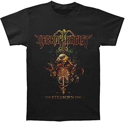 Necrophagist Men's The Stillborn One T-shirt Medium Black