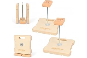 GORILANT Gorletic - Canes COMPACT, BalanceBlocks, Bastones para equilibrio de Handstand, Altura 33cm