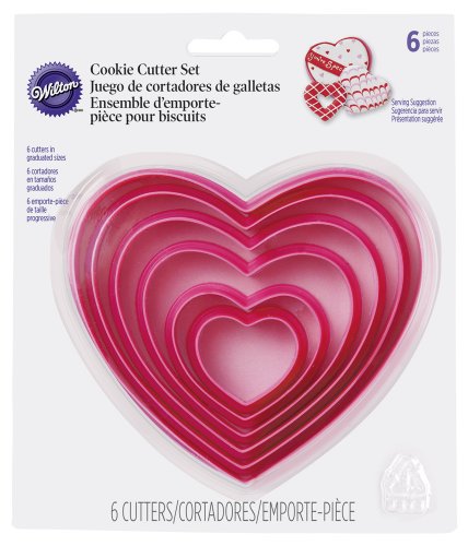 Wilton Ausstechformen Herze 6 Stück - 2