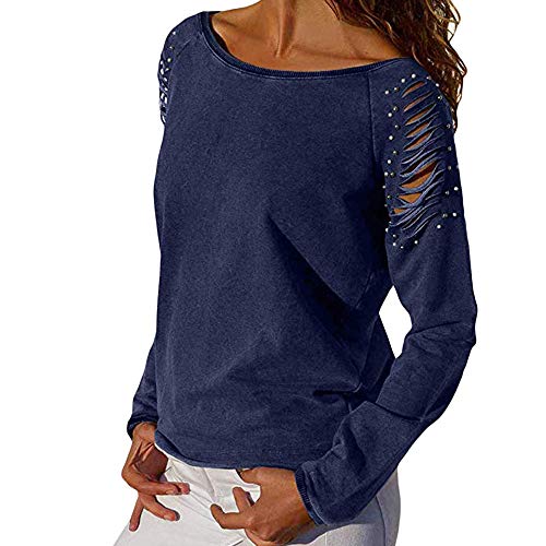 blusas de moda con perlas