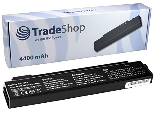 Hochleistungs Laptop Notebook Akku 4400mAh für MSI Megabook L-715 L-720 L-725 L-730 L-735 L-740 L-745 M-520 M-522 VR-700 ersetzt BTY-M52 925C2240F 925C2590F 957-1016T-005 S91-030003M-SB3 BTY-M-52