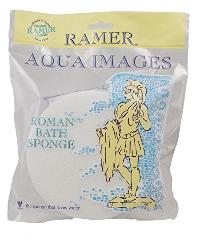 Ramer Roman Bath Sponge - White