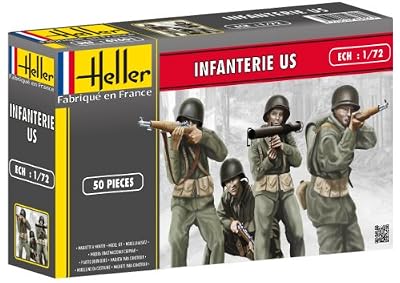 Heller - 49601 - Figurine - Infanterie US