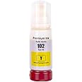 Go Inks 1 Yellow 70ml Ink Bottle to replace Epson 102 Compatible/non-OEM for EcoTank Printers
