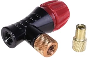 Ranuw Tête de gonflage pour vélo Compatible avec Presta Schrader