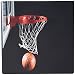 Produktbild 3drose LLC 20,3 x 20,3 x 0,6 cm Maus Pad, Basketballkorb mit Ball (MP 109442 _ 1)