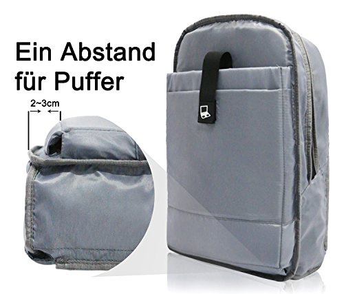 Norsens NS3130B Laptop Backpack  geignet f  r bis zu 15 6-Zoll-Laptops Notebook  Schwarz