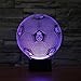 Produktbild Erstaunliche 3D beleuchtete LED 7 Farbe Fußball Fußball Birne Illusion Nachtlicht Schreibtisch Tisch Licht Lampe