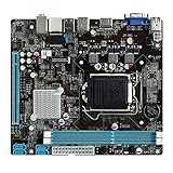 Formfaktor: Micro ATX. USB-Anschluss: 8 USB-Anschlüsse (2 x interner USB 2.0 + 4 x hinterer USB 2.0 + 2 x hinterer USB 3.0). Externer Anschluss: VGA / HDMI / USB / Audio-Schnittstelle / Netzwerkkarte.