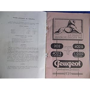 Almanach 1939 Eglise réformée de France