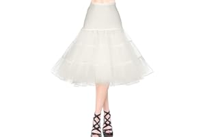 AYBUY Spódnice Muje, Vintage Retro Halka 50 Plain Różne Rozmiary Koronka Halka Na Suknie Noch na studniówkę, Suknie Ślubne 1950 Rockabilly