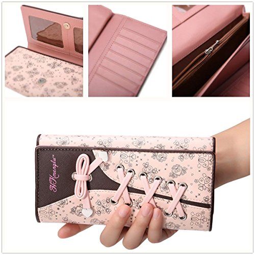 Leiwo Damen Elegant Süß Leder Schnürsenkel Schuhband - 6