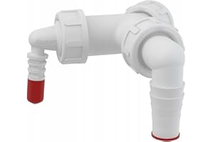 Alcaplast P149Z Doppelanschluss G1"/8–23 mit Klappen