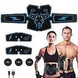 【Anwendungen】 Wählen Sie die Modi und die entsprechende Stärke, passen Sie die Polster an Ihren Körper an und lassen Sie Ihre Muskeln trainieren.Ideal für Arme, Brust, Ober- und Unterleib, Rücken, Beine, Gesäß, Gesäß, Oberschenkel, Waden und Taille.