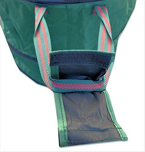 Buy-Safe 2x Gartensack 160 Liter selbstaufstellende Pop-Up Gartenabfallsäcke Laubsäcke Polyester Oxford Premium Qualitätät - 5