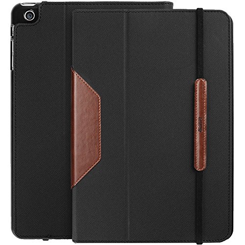 iPad Mini Hülle, ESR® Intelligent Bildserie Unternehmen Stil PU Ledertasche mit Auto aufwachen/Schlaf Funktion Schutzhülle für iPad Mini 1/2/3 (Braun) - 3