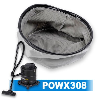 Powerplus Ersatzfilter ø 28 x L 18 cm Aschefeinfilter für Aschesauger POWX308 - 2
