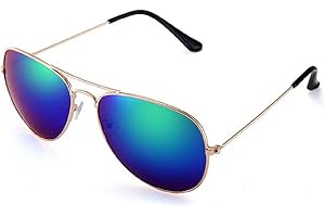 Inception Pro Infinite Lunettes de soleil (Noir) - Hommes - Femmes - Unisexe - Aviator - Miroir - Drop - Classique