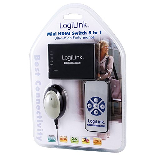 LogiLink Video Switch HDMI 5-Port mit Verstärker - 2