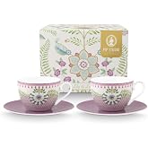 PiP Studio Lily/Lotus Fincan m.U. Lila 280 ml 4 par&ccedil;a
