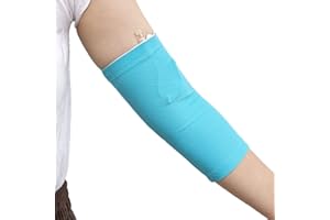 WXFEXIA PICC Line Cover, PICC Nursing Sleeve Cast Protector for Adult Kids, (Weight: 88 - 210 Pounds), Ultra-soft, Comfortable, Blue (L)