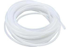 Silicone Tube,3mm ID x 5mm OD,8Meter,iMeistek Flexible Food Grade Hoses,Water-Air Hose Pipe for Pump Transmission