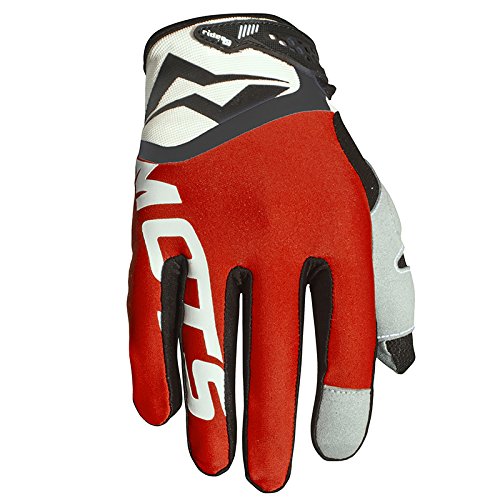 Preisvergleich Produktbild Mots mt1107mr Trial Rider 2 Handschuhe, Rot, Größe M