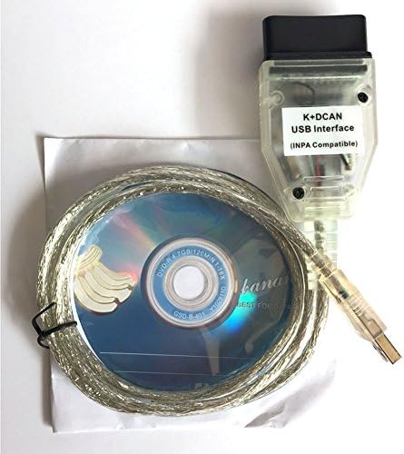 Ediabas Inpa k+dcan OBDII OBD2 OBD USB Interface Code Reader Scanner-HR-Tool®