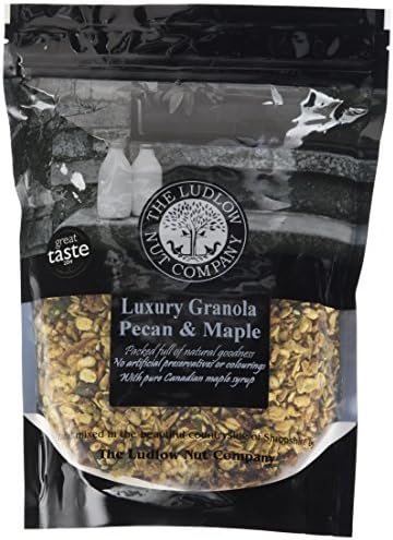 Ludlow Nut Pecan and Maple Granola 500 g (Pack of 2)