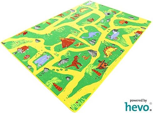 Dinosaur Kids Rug | Children's Play Mat | Playroom Rug 135 x 200 cm