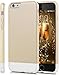 Price comparison product image Vena iPhone 6s Plus / 6 Plus Case [iSlide] Dock Friendly Slim-Fit Rubber Coating PC Hard Cover for iPhone 6s Plus / 6 Plus (Champagne Gold/White)