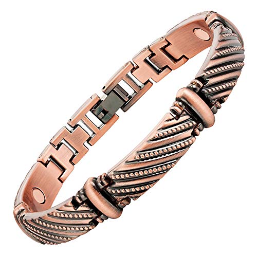 Preisvergleich Produktbild MHOOOA Schmerzlinderung Magnetische Schmuck Geschenk Verkupferung Gesundheit Frauen Armband Präsentieren Bio Healing Unisex Armband Charme