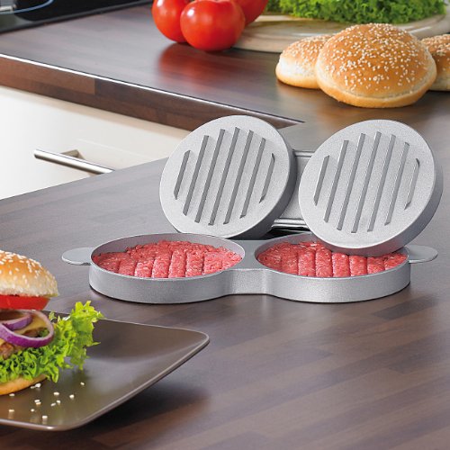 Rosenstein & Söhne Hamburger-Frikadellen-Presse für 2 perfekte Pattys - 4
