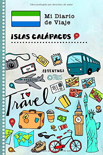 Islas Galapagos Diario de Viaje: Libro de Registro de Viajes Guiado Infantil - Cuaderno de Recuerdos de Actividades en Vacaciones para Escribir, Dibujar, Afirmaciones de Gratitud para Niños y Niñas