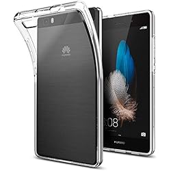 spigen Funda Huawei P8 Lite, [Liquid Crystal] Silicona Transparente [Crystal Clear] Premium Transparente Adecuado, Carcasa Funda para P8 Lite - Case (L04CS20584)