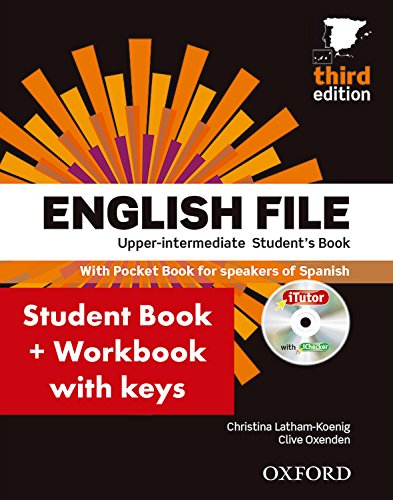 English File 3rd Edition UpperIntermediateStudent's Book + Workbook with Key Pack, CEFR: B2 (English File Third Edition