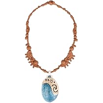 Tacobear Vaiana Kostüm Kinder Faschingskostüme Kinder Mädchen Prinzessin Kleid Vaiana Kette Krone Armband Cosplay Geburtstag Verkleidung Fasching Kostüm Kinderkostüm Karneval (140, 8-9 Jahre