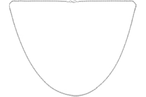 BLING JEWELRY Classic Fine Thin 1-2.5 MM Strong Rolo Link Cable Chain Necklace for Women Men Yellow Rose Yellow Gold Plated Overlay .925 Sterling Silver 16,18,20,24 Inch