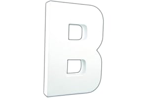 Decopatch AC701C - 1 Supporto in cartapesta Marrone 3x13,5x20,5 cm, Lettera B