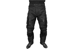 Mycl Turell TransAlpin HighPro 2in1 - Motorradhose Herren mit Protektoren (herausnehmbar) - CE AA Sympatex wasserdicht - All Season Motorrad Hose Herren - Stylish & Sicher