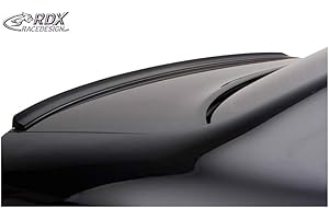 RDX RACEDESIGN Lèvre spoiler arrière compatible avec Audi A5 (F5) Coupe/Cabrio/Sportback (ABS) 2016-, noire