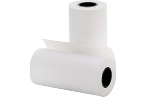 DOUBLE DRAGON Rotoli di carta termica da 57 x 30 mm per carte di credito, tutte le macchine PDQ (20 rotoli), compatibili con SumUp, Ingenico, Verifone, Zettle, stampanti e altro ancora